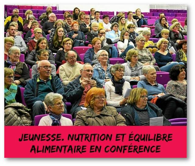 conférence sur l'alimentation des enfants auprès d'un large public