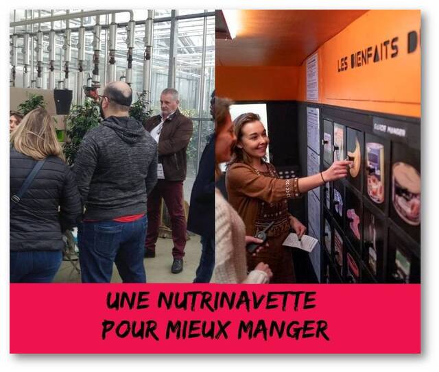 La nutrinavette Subsistance, une approche ludique, pour mieux comprendre les dangers des aliments ultratransformés