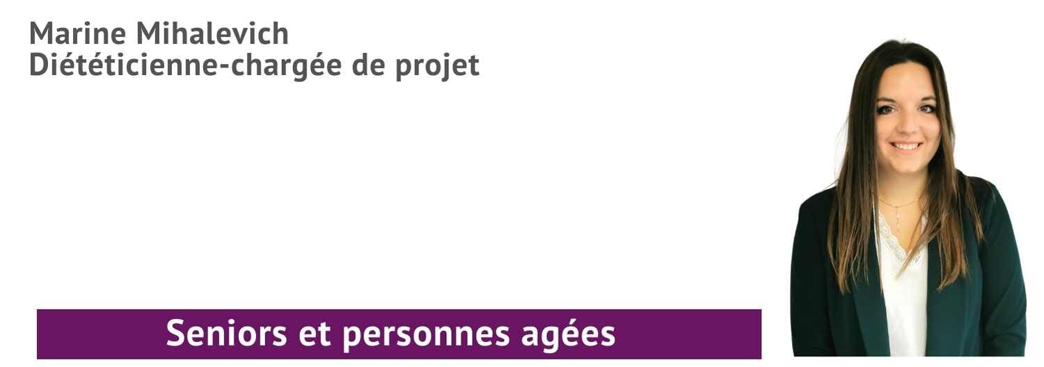 Marine Mihalevich diététicienne chargée de projet