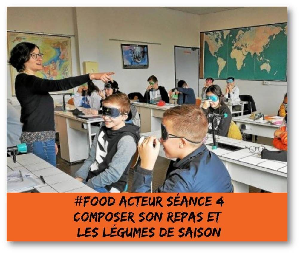 séance 4 du programme #Food acteur, la saisonnalité