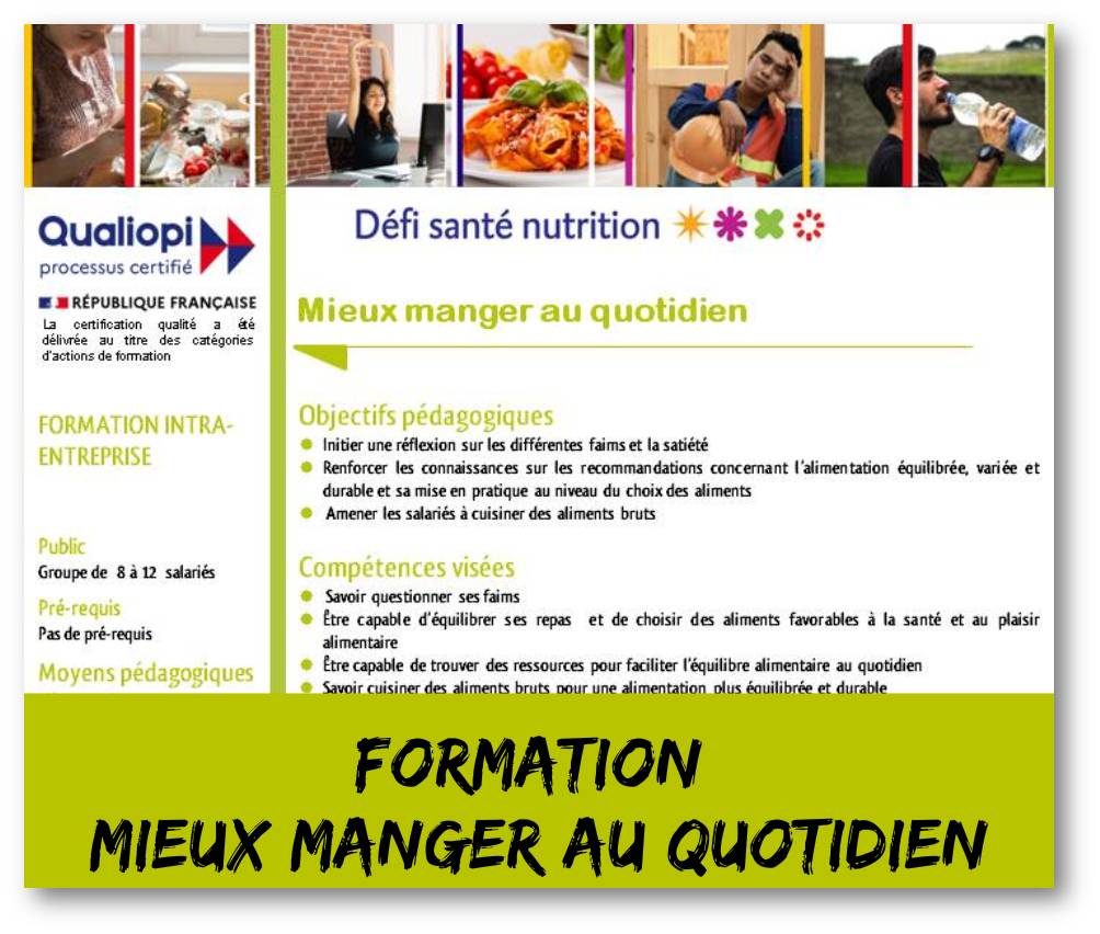 formation mieux manger