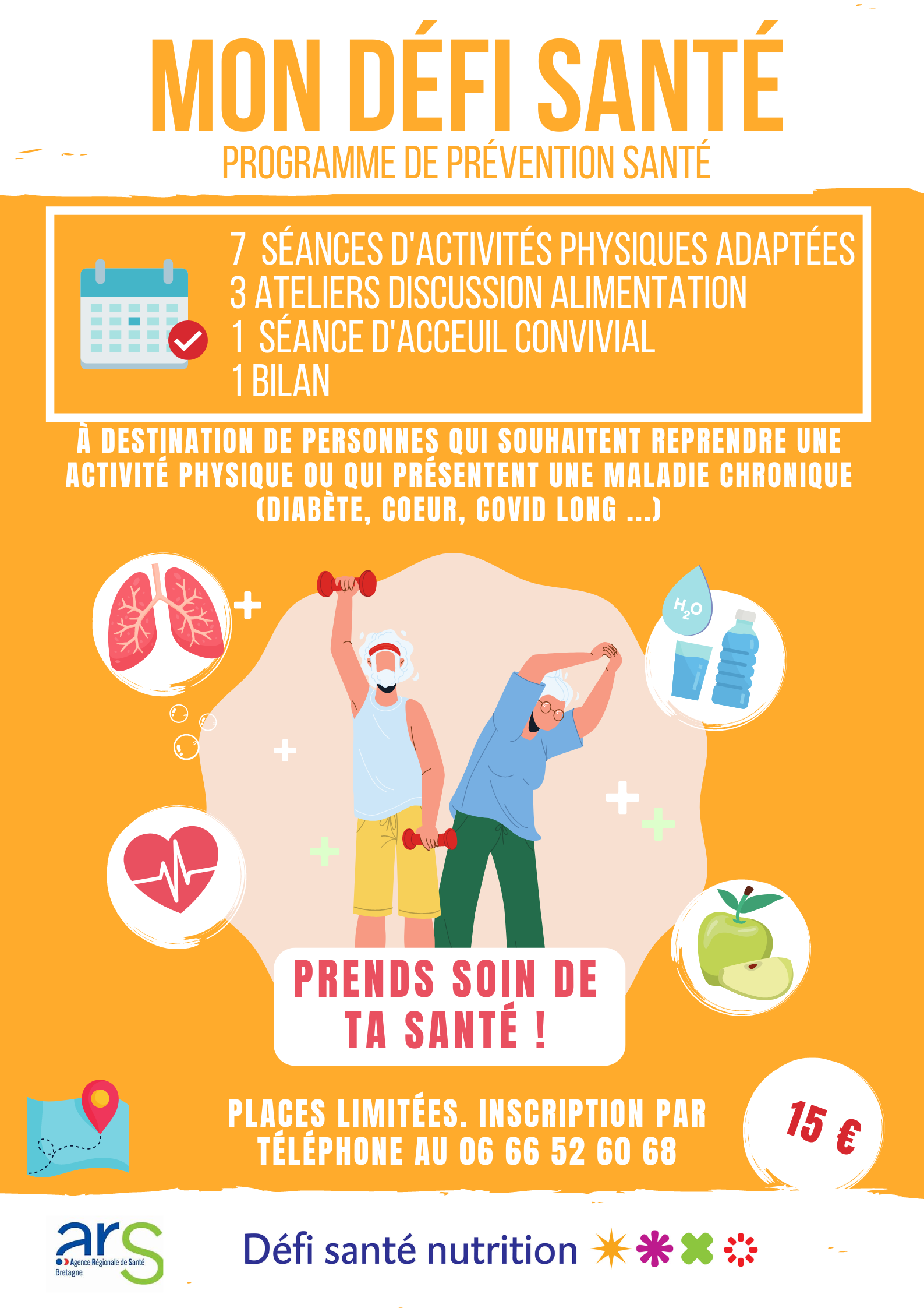 affiche coeur actif