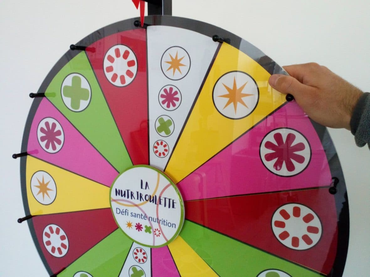 Stand « La Nutriroulette »
